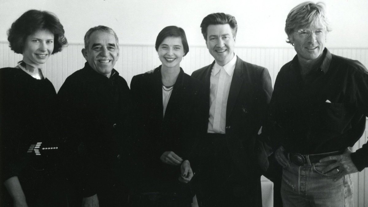 RIP to the legendary Robert Redford. Here he is at the 1988 <a href="/sundancefest/">Sundance Film Festival</a> hanging out with Tina Rathborne, Gabriel García Márquez, Isabella Rossellini, and David Lynch.