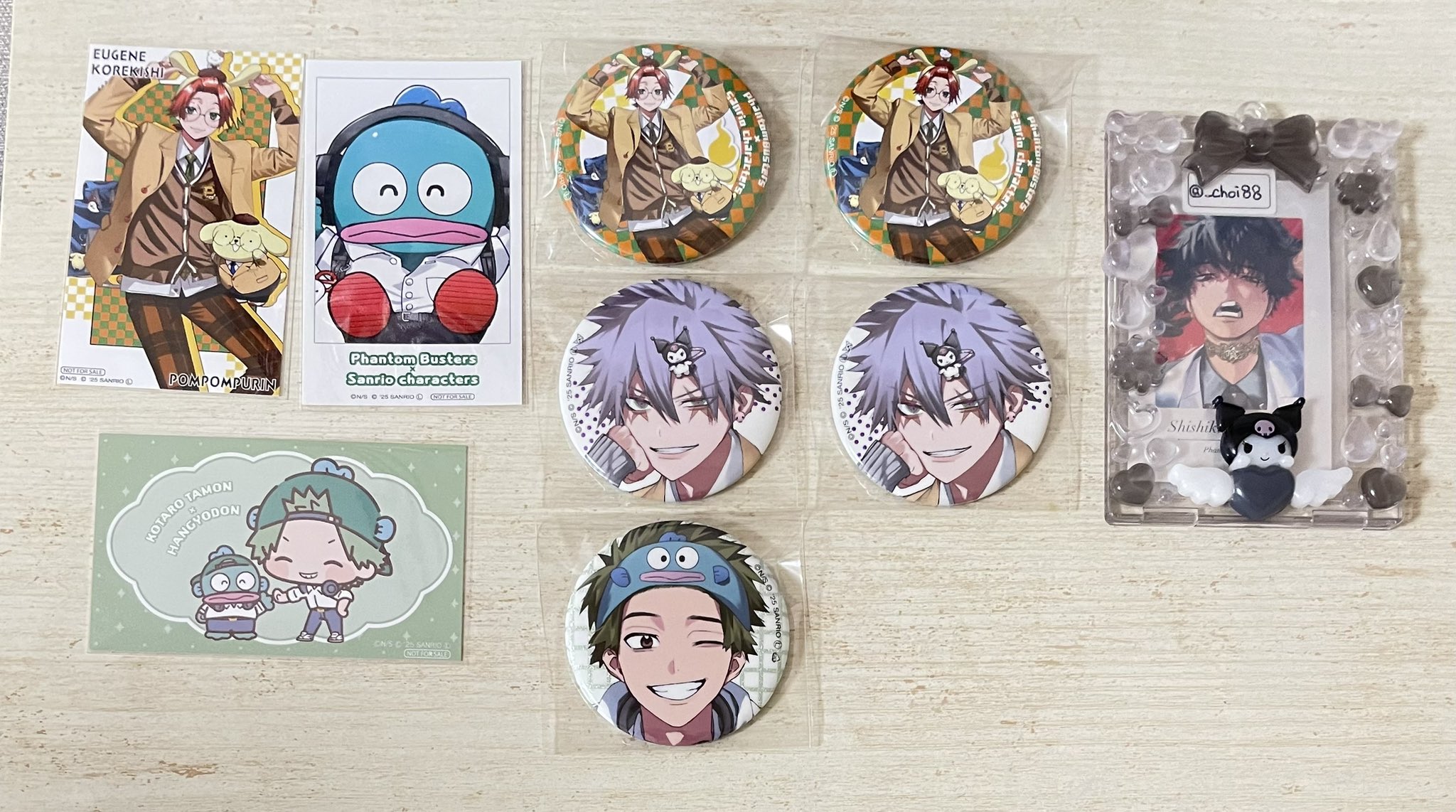 ファントムバスターズ ファボテリア 缶バッジ 未開封 80点 宍喰野観崎