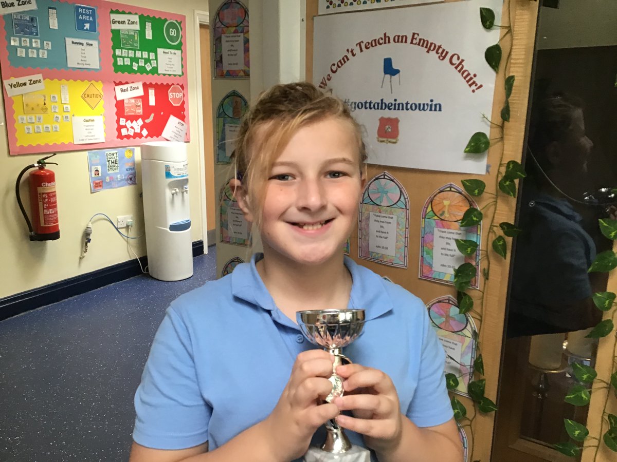 Well done to this week’s footballer of the week!