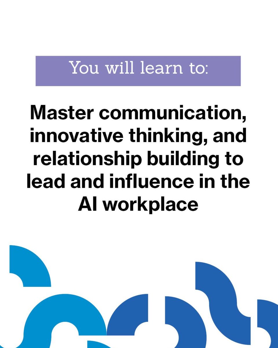 josephkhart's tweet image. 🌐Soft skills are no longer optional, they are essential. 
#HumanbyDesign, a training program we crafted with future-of-work expert Matt Britton, is built to help leaders and professionals to thrive at the intersection of AI and human potential.
 
👉 brnw.ch/21wVO9r