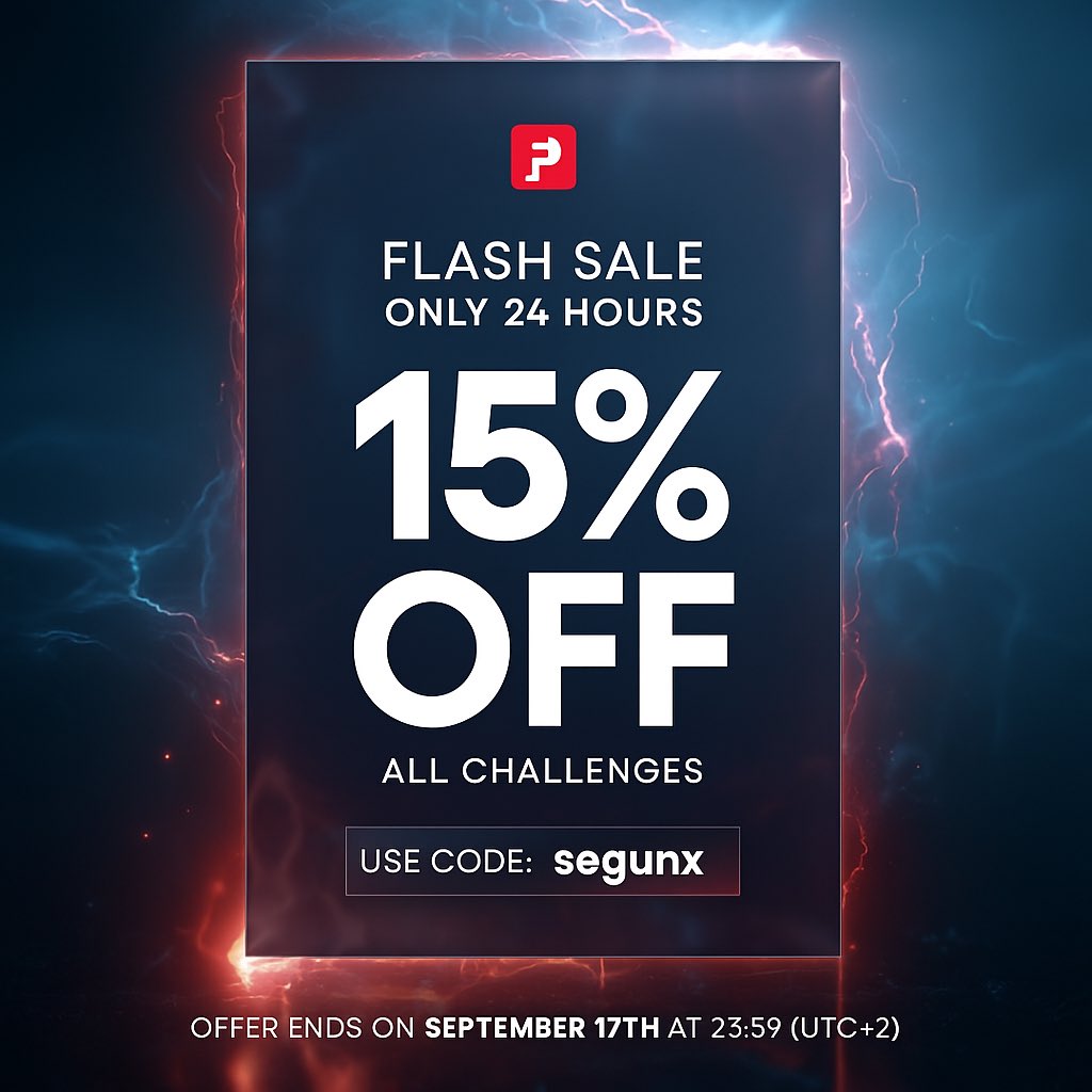 🚨 FunderPro Giveaway 🚨

🎁 Prize: 3 × $10k Challenges

Here’s how to participate ⬇️

1️⃣ Follow <a href="/Segun_x_/">Segun🧸</a>, <a href="/iamowenm/">Owen Morton</a>, <a href="/FunderProfx/">FunderPro</a> and <a href="/yousseifgalal/">Youssef Galal</a> 

2️⃣ Create a FunderPro account using my affiliate link (VERY IMPORTANT): 👉 funderpro.cxclick.com/visit/?bta=420…

3️⃣ Turn on Marketing