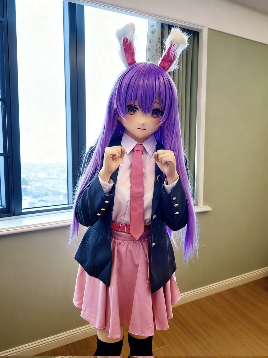 #kigurumi #着ぐるみ #touhouproject #鈴仙・優曇華院・イナバ 
Ծ‸Ծ