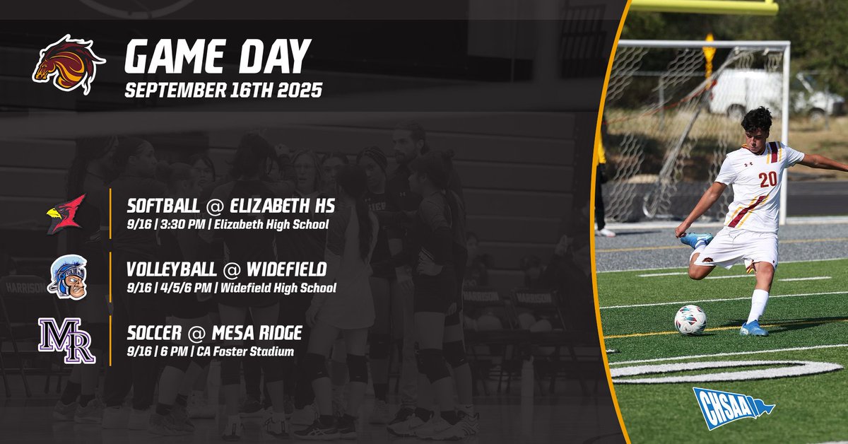 GAME DAY: We have three away games today! If you can't be there to support our Stallions, check them on the NFHS Stream! 

📺: nfhsnetwork.com/events/sierra-…