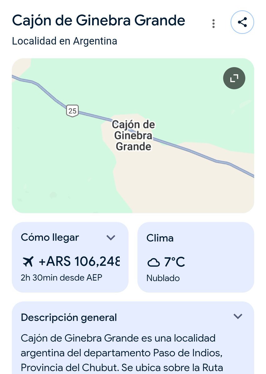 Increíble localidad