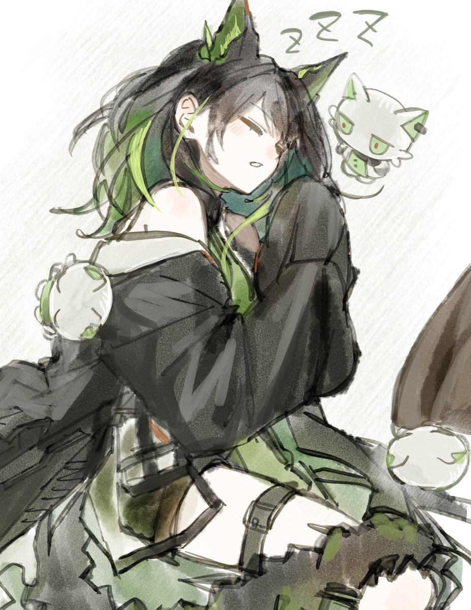 #アークナイツ版深夜の真剣お絵かき60分一本勝負 遅刻