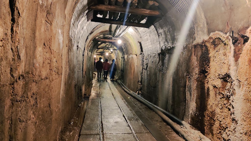 世界遺産となった佐渡金山
寒かった。10℃