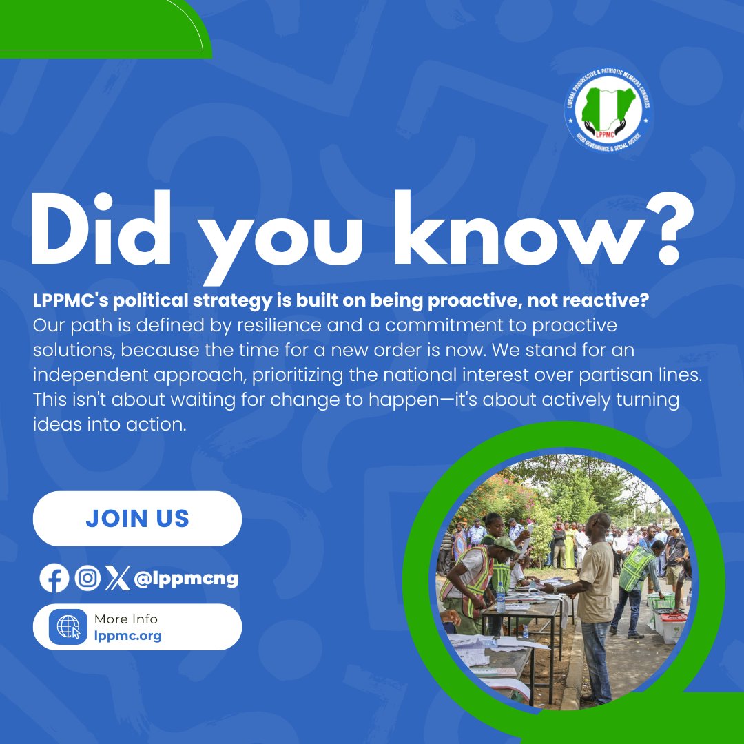 This is a call to action for anyone who believes in building a better future through resilience and a commitment to proactive solutions.

Ready to be a part of the change? Join us and let's turn ideas into action together.

#LPPMC