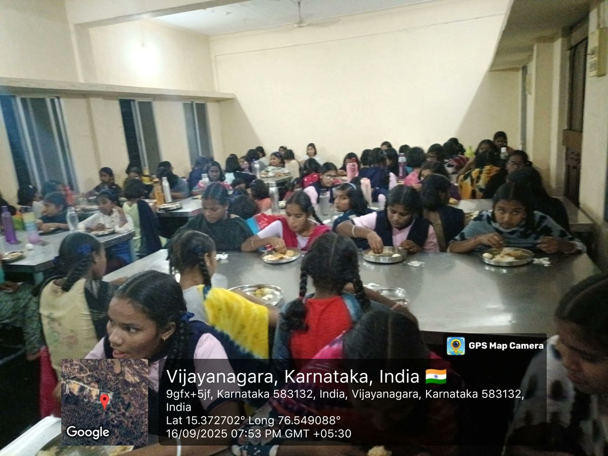 Dinner  #SocialAudit_SWDMeals #SocialWelfare_Karnataka