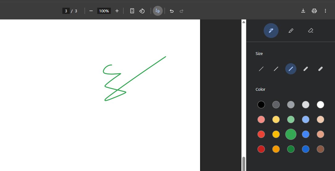 amitxtech's tweet image. No need for @MicrosoftEdge  anymore
you can edit PDFs directly in Chrome