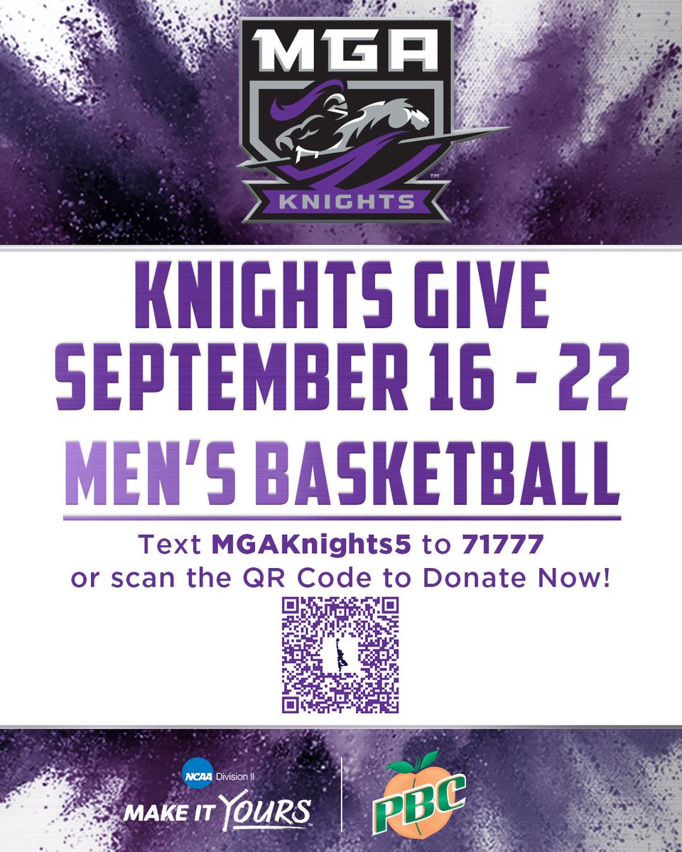 Knights fam! Our team is hard at work in the classroom and on the court! We would love to continue to elevate their experience but we need YOU! Please consider donating to our program TODAY! 

fundraise.givesmart.com/vf/MGAKnights/…