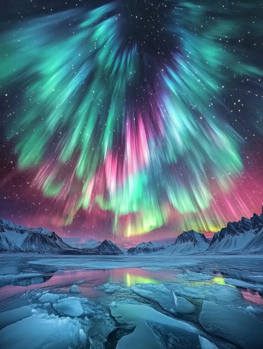 Beautiful northern lights ♥️