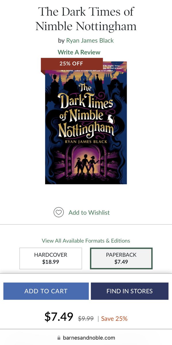 Hey, U.S friends! If you’re thinking of picking up a copy of my book, 25% off paperbacks at Barnes&amp;Noble!!