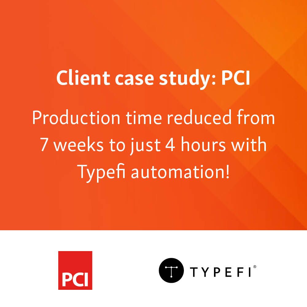Typefi (@typefi) on Twitter photo Manual publishing is sloowww! 😩 Just ask <a href="/NotTheBigCo/">Publishing Concepts</a> (PCI). Their manual #composition process used to take 7 weeks, but they reduced it to just TWO HOURS with Typefi automated #publishing software 🤯
Read the case study: bit.ly/3K69wRV
#BookPublishing Manual publishing is sloowww! 😩 Just ask <a href="/NotTheBigCo/">Publishing Concepts</a> (PCI). Their manual #composition process used to take 7 weeks, but they reduced it to just TWO HOURS with Typefi automated #publishing software 🤯
Read the case study: bit.ly/3K69wRV
#BookPublishing