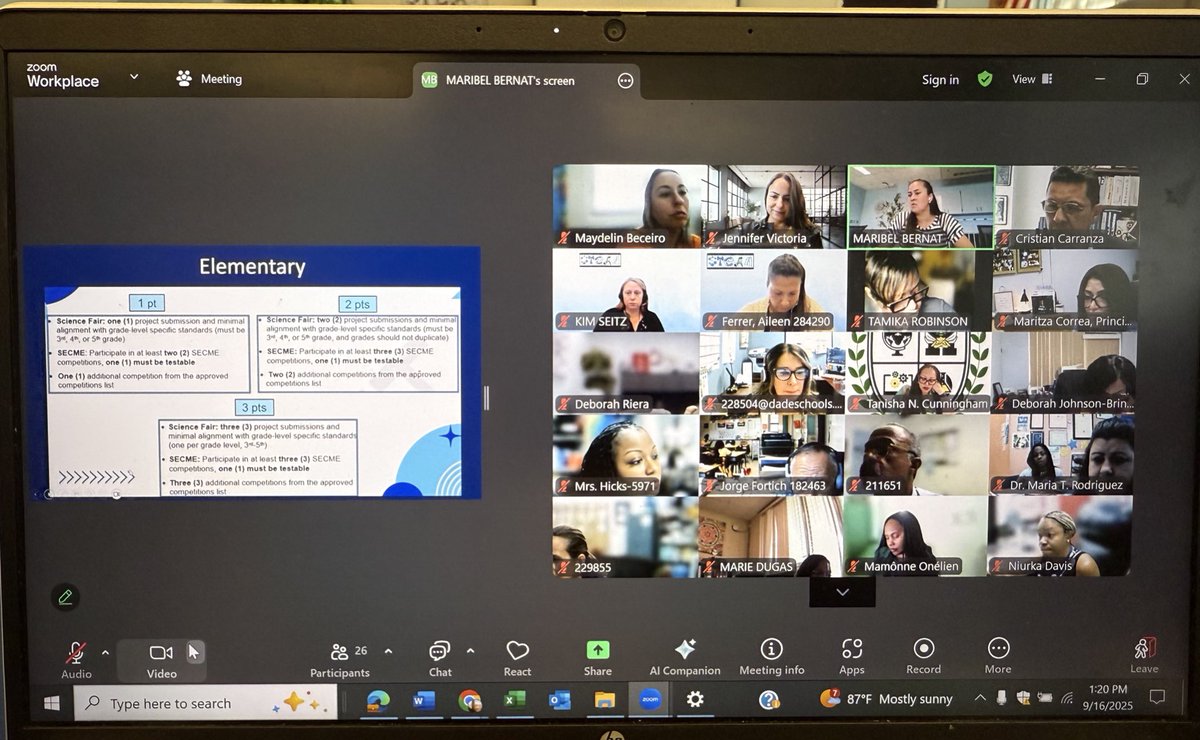 STEAMDesignated's tweet image. 🚨🚨Live  Now: Meet and Greet STEAM Schools Tier 1 Support 🚨🚨 @MDCPSSTEAM  #YourBestChoiceMDCPS