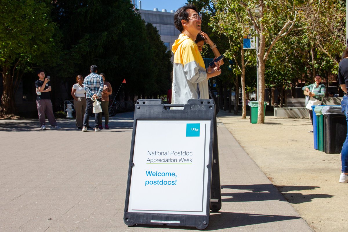 UCSF_Postdocs's tweet image. Happy National Postdoc Appreciation Week! @UCSF