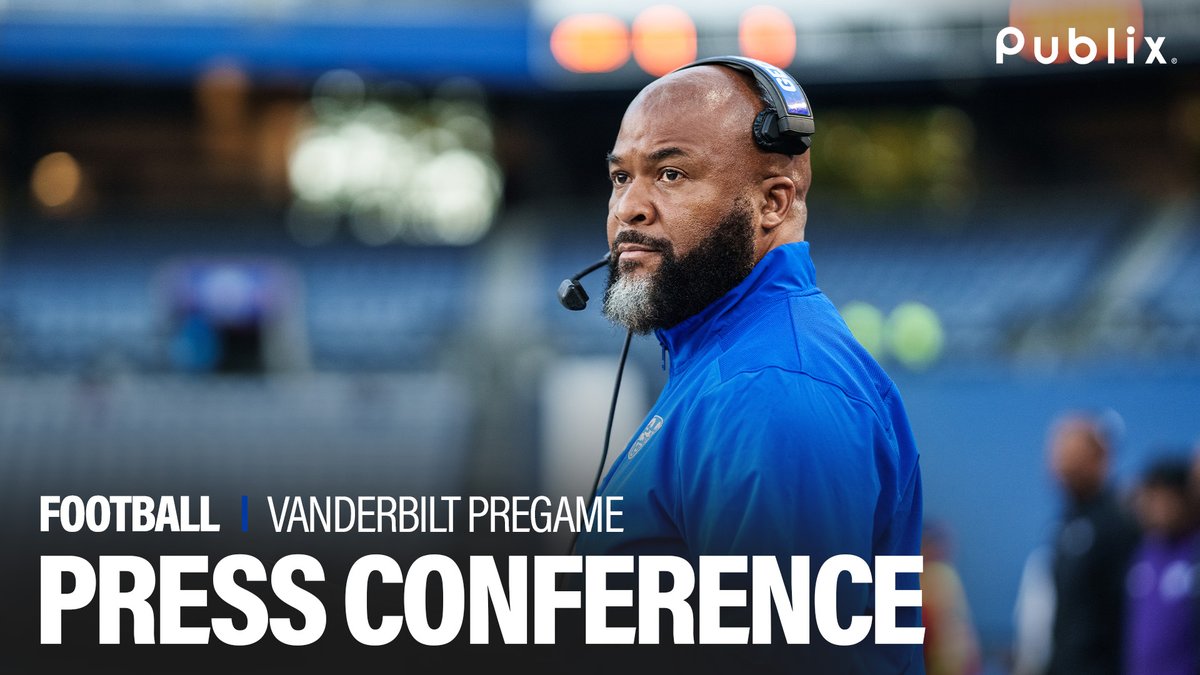 GeorgiaStateFB's tweet image. Press Conference 🎙️
Georgia State vs. Vanderbilt Pregame Presser
🎥: youtu.be/nUOkbdIUvUA
#LightItBlue | #NewAtlanta
