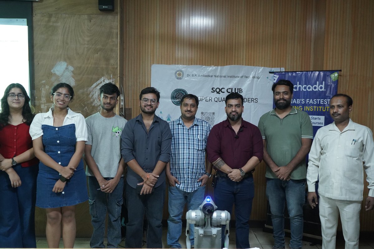 Techcadd_comp's tweet image. Techcadd had the honor of leading a Career Counseling Awareness Program at NIT—where motivation met innovation! 
From the warm welcome to the students’ energy &amp;amp; curiosity, every moment was inspiring. 

Thank you, NIT, for the heartfelt collaboration!