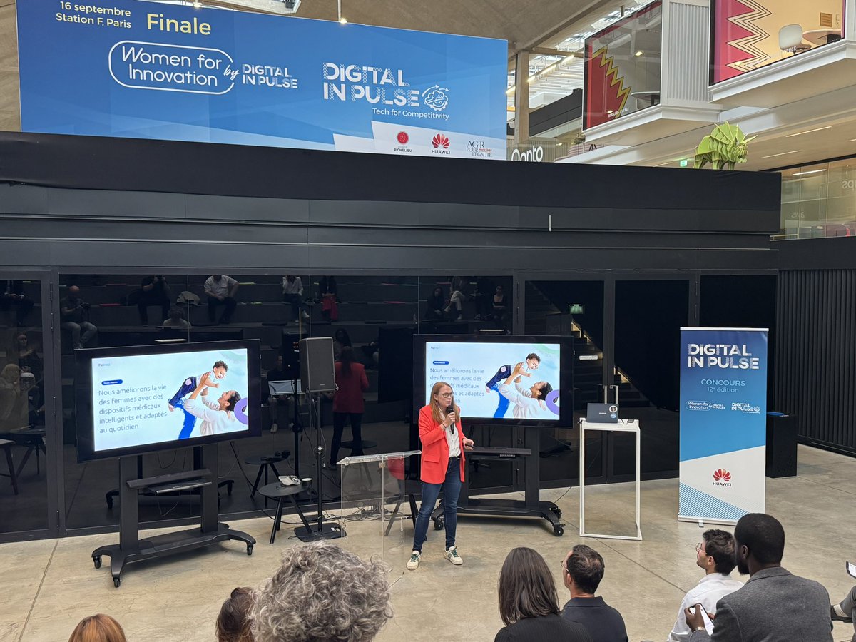 camillejourdain's tweet photo. [3ème Startup : Fizimed]
Les fuites urinaires et la faiblesse du plancher pelvien restent des sujets encore trop tabous pour de nombreuses femmes.
Fizimed apporte une réponse innovante avec une sonde périnéale connectée et certifiée dispositif médical.
#InPulse @HuaweiFr https://t.co/z1uaWBSH88