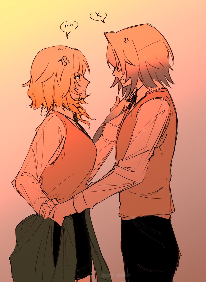 #AnaglaeaWeek2025 #anaglaea 

day 2 - Highschool AU