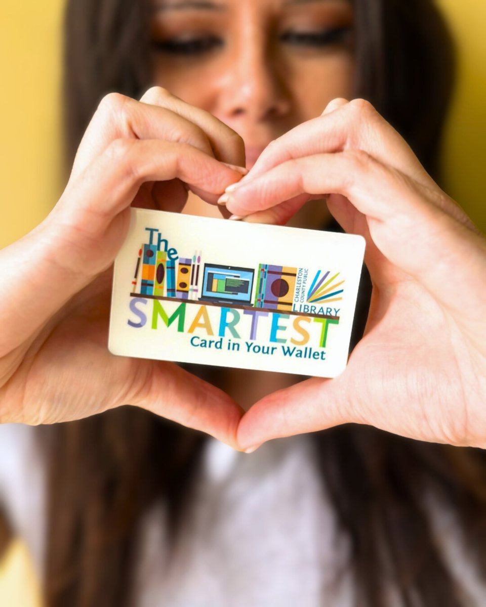 ChasCoLibrary's tweet image. Making heart hands? Tricky. 🫶
Getting a library card? Easy! 📚✨

Go to ccpl.org/how-do-i or visit your local branch to sign up for your library card today!