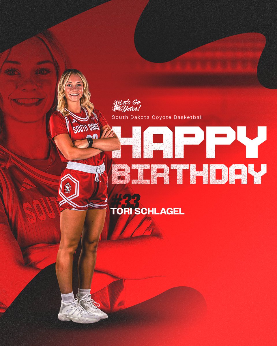 Happy Birthday, Tori! 🥳🎉

#GoYotes x #WeAreSouthDakota