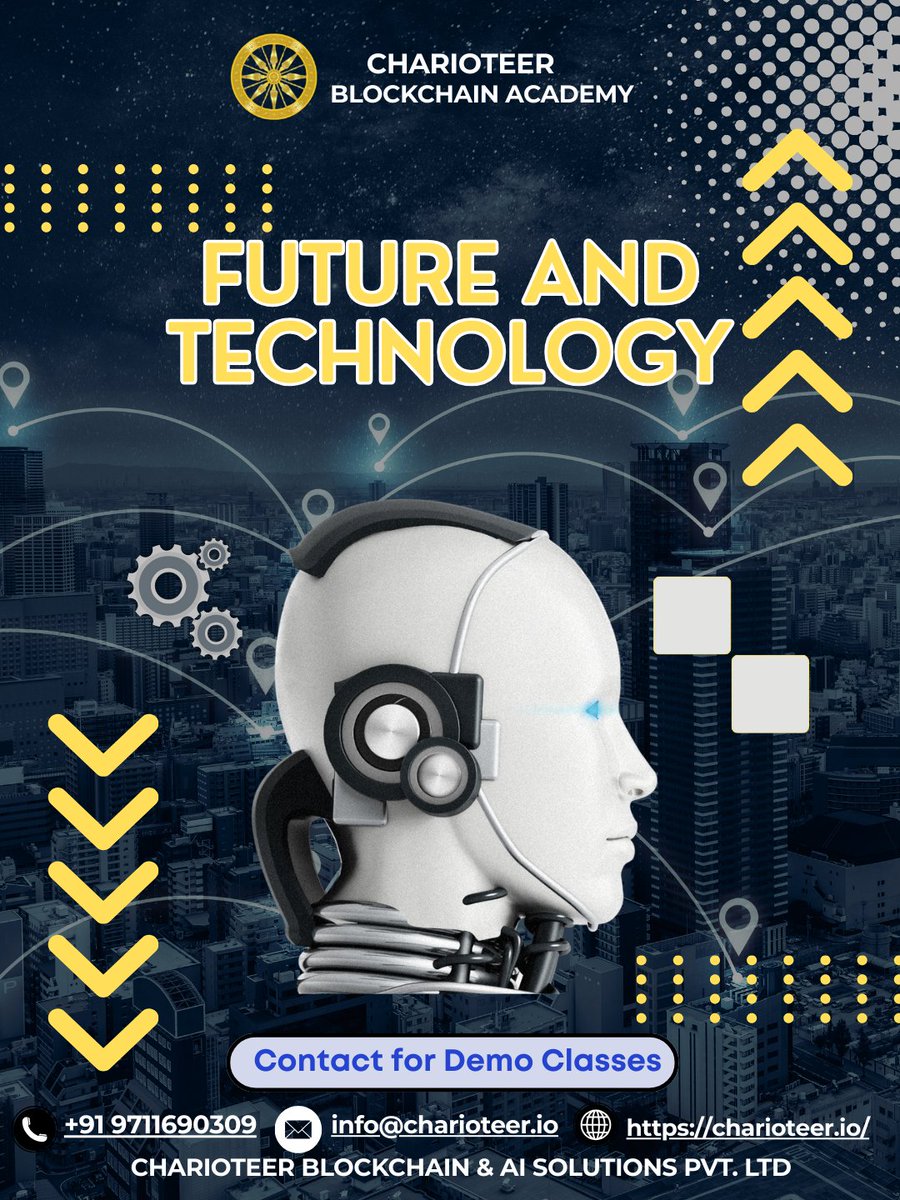 BlockchainChari's tweet image. 🚀 Embrace the Future with Charioteer Blockchain Academy! 🔗🤖
Join our cutting-edge courses in Blockchain &amp;amp; AI and get hands-on experience with the technologies shaping tomorrow.
#FutureAndTechnology #BlockchainAcademy #AIInnovation #TechEducation #CharioteerAcademy #Blockchain