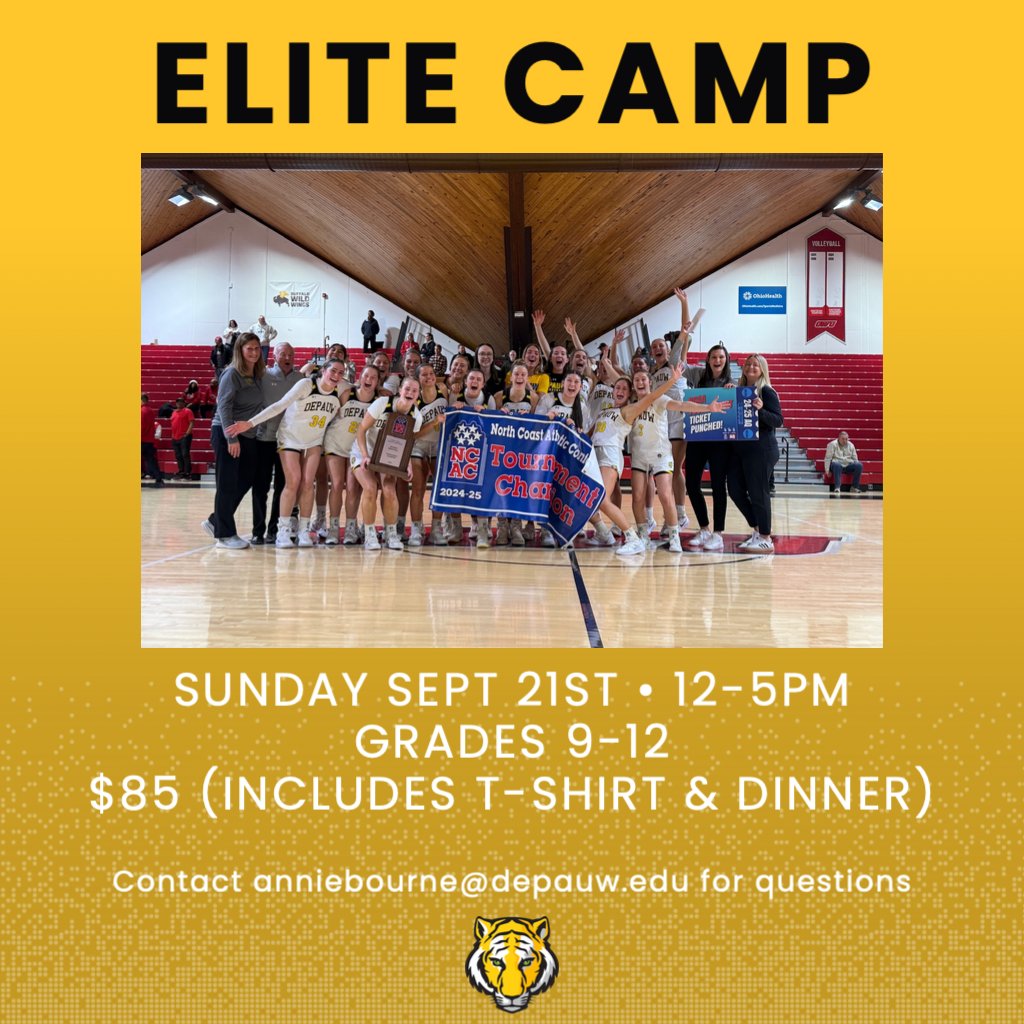 Want to learn from a 2x National Champion Coach? Come join us for our elite camp this Sunday!