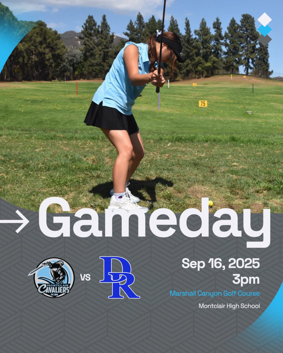Montclair Golf continues league play as they take on Diamond Ranch High School today!
#bewareTHEclair