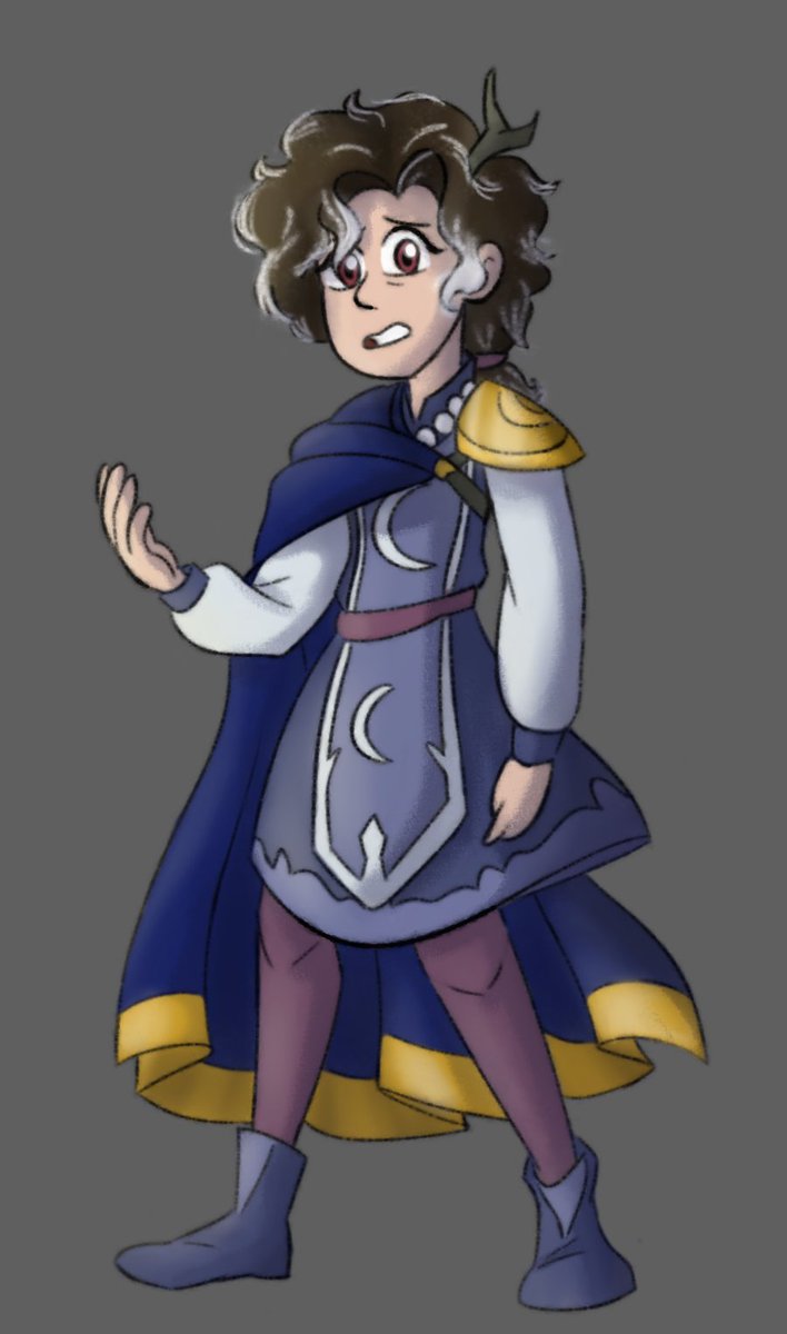 Randomwords2471's tweet image. And here's also another dnd character in a fae campaign I'm playing now our cthulu one has ended! Her name is Lyra :) I posted this technically before for a "never stop drawing" meme thing but I am really proud of how it came out so I wanna honour it with its own post.