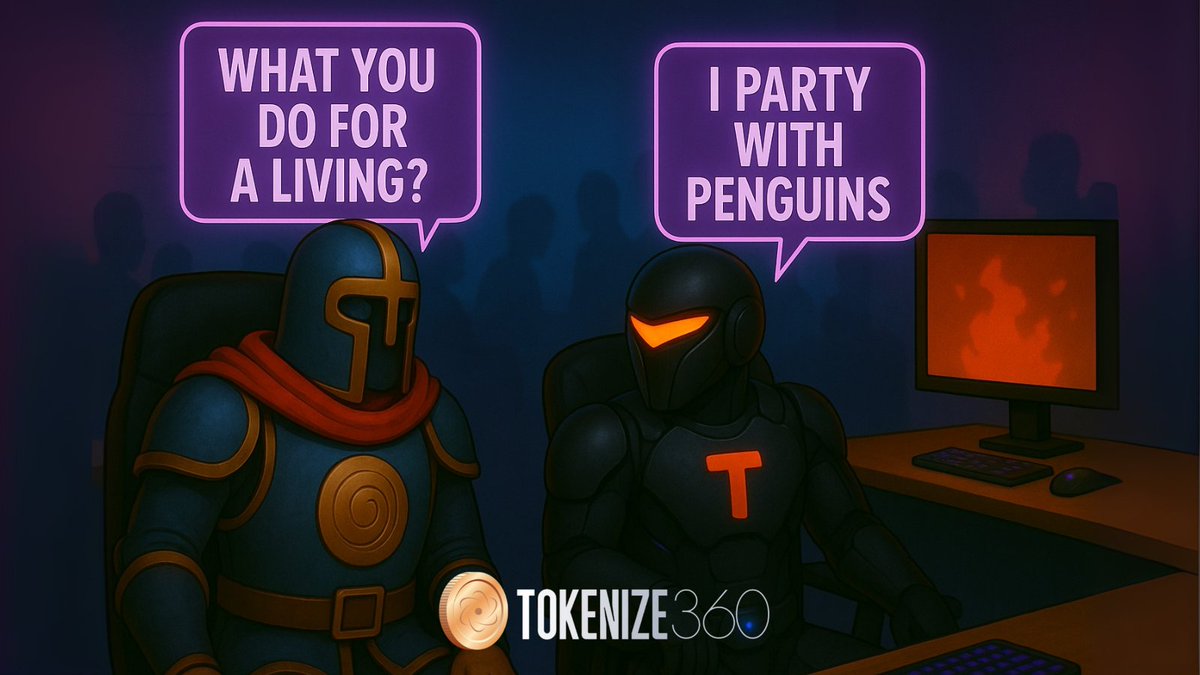 Tokenize360's tweet image. 🚨 P2E is back...on trial!

Luca Netz confirmed @PlayPudgyParty  is running a Play-to-Earn test to see if grinding full-time can out-earn minimum wage.🤯

Results drop in 2 weeks. ⏳ 

In-game skins already trading for up to $4K+ USD!🐧

Do you think a game can really pay better…