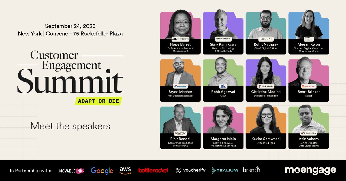 MoEngage tweet media