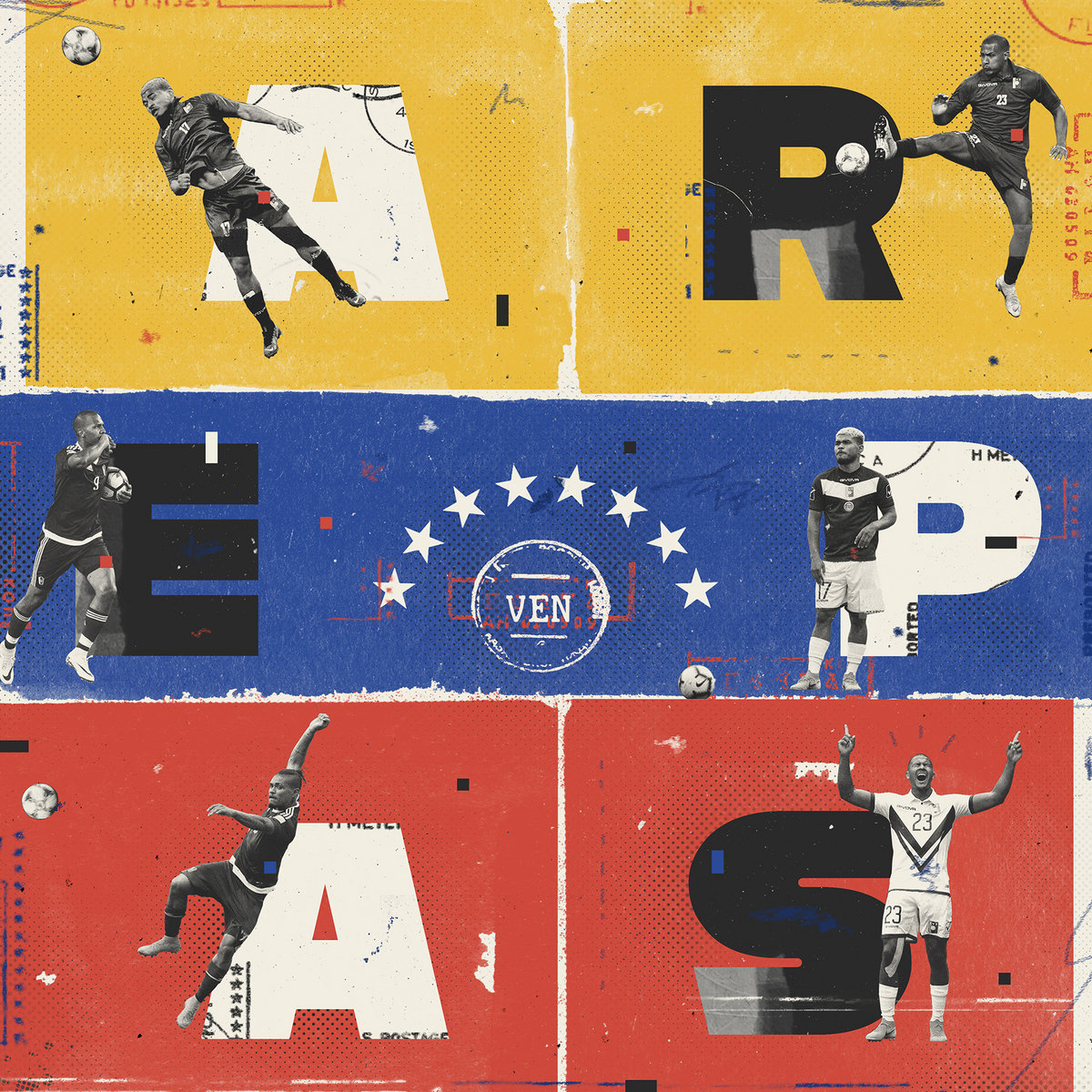 "AREPAS"
<a href="/juanrutina/">juanrutina</a> x Cousin Feo
Just when you think the match was over, #DeathAtTheDerby team member Cousin Feo puts on his jersey again and kicks it with super talented producer Juan Rutina for 2x extra times yo!
👉🏾 cousinfeo.bandcamp.com/album/arepas-p…