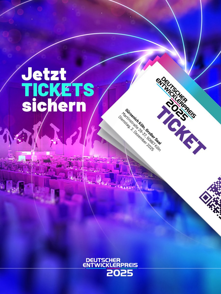 Deutscher Entwicklerpreis tweet media