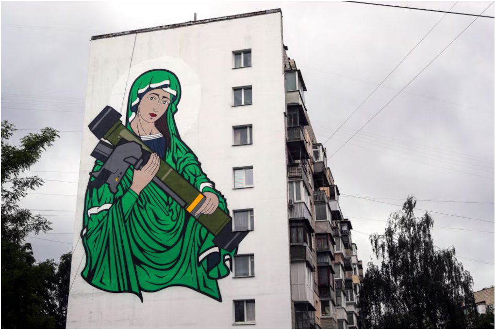 Neil Hauer (@neilphauer) on Twitter photo When <a href="/ItsBorys/">Christian Borys</a> started Saint Javelin a week before Russia's 2022 invasion, he thought he'd maybe raise a few dollars for Ukraine. Within a month, he'd raised thousands. Now, the brand has raised $2.5mn.
I spoke to him and visited St Javelin's factory in Kyiv (link in next twt): When <a href="/ItsBorys/">Christian Borys</a> started Saint Javelin a week before Russia's 2022 invasion, he thought he'd maybe raise a few dollars for Ukraine. Within a month, he'd raised thousands. Now, the brand has raised $2.5mn.
I spoke to him and visited St Javelin's factory in Kyiv (link in next twt):