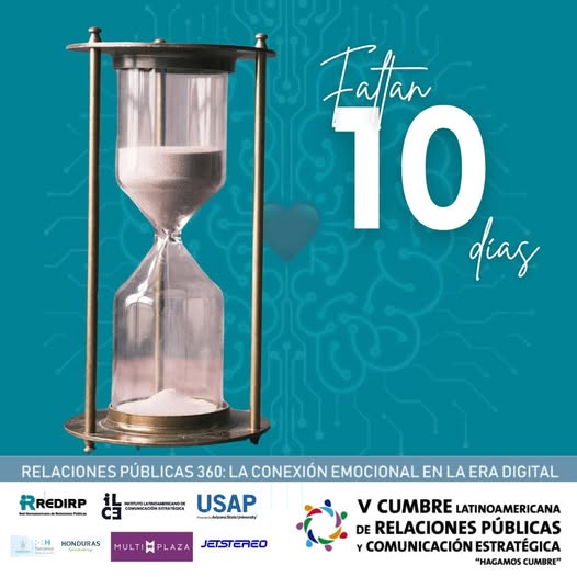 No te pierdas el evento sobre Relaciones Públicas y Comunicación Estratégica más importante de la región que se realizará próximamente en San Pedro Sula - Honduras. 

¡ASEGURA TU LUGAR PRESENCIAL O VIRTUAL AHORA MISMO!

¡HAGAMOS CUMBRE!

cumbrerrpp.com.ar/v_cumbre/