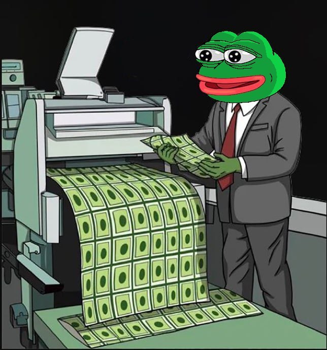 $PEPE is back to printing mode!