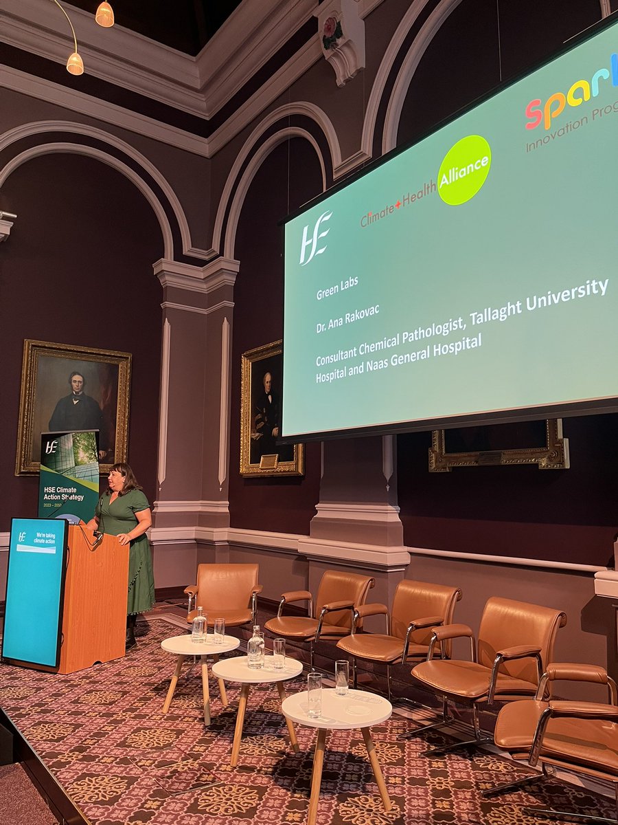 ClimHealthIre's tweet image. Giving an overview of SPARK Projects Green Labs, insightful presentation from @AnaRakovac
@IrishDocsEnv. 
 
#ClimateHealth – The Time is Now
 
@HSELive @ProgrammeSpark @crowley_philip @RoisinQI