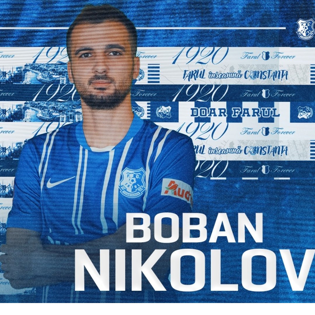mercatosphera's tweet photo. 🇷🇴 El #FarulConstanta ha fichado al mediocentro macedonio Boban Nikolov (31 | #BoracBanjaLuka) como agente libre. Firma hasta junio de 2027. https://t.co/HQYpS0V6B4