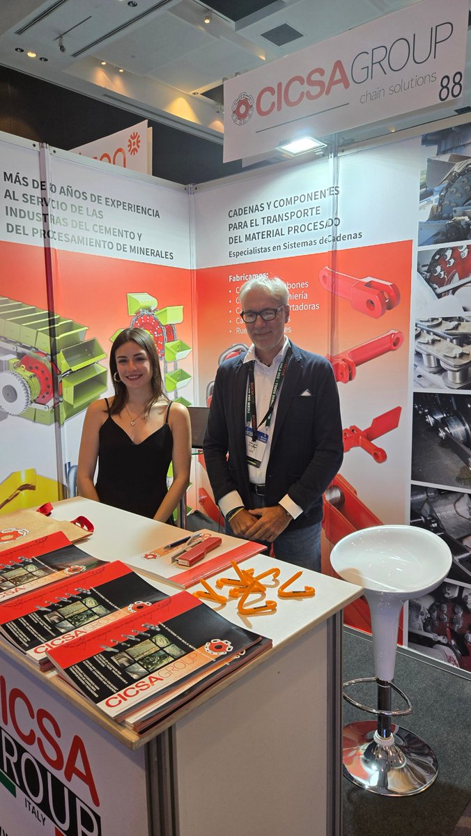 Mucho éxito, por ahora, en el Congreso FICEM de Lima, con visitantes provenientes del ecosistema del mundo cementero de toda Sudamérica. Comienza el segundo día. 

#CongresoTécnicoFICEM #FICEM2025 #FICEM #Cemento #Concreto #IndustriaDelCemento