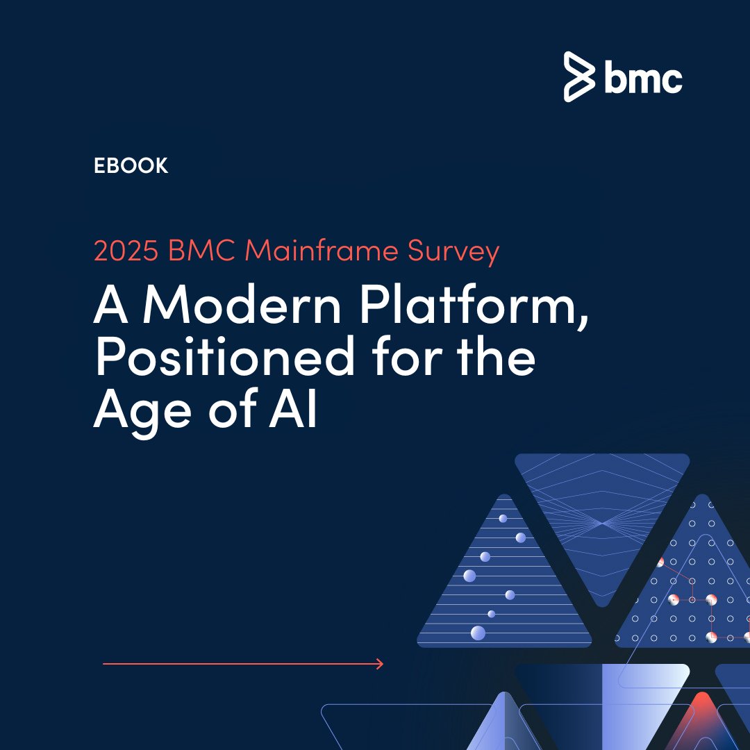 BMCSoftware's tweet image. 20 years of insights. 1,100+ global perspectives. 

From modernization to AI adoption, the 2025 BMC Mainframe Survey has it all.

🔗: bit.ly/47FQCet