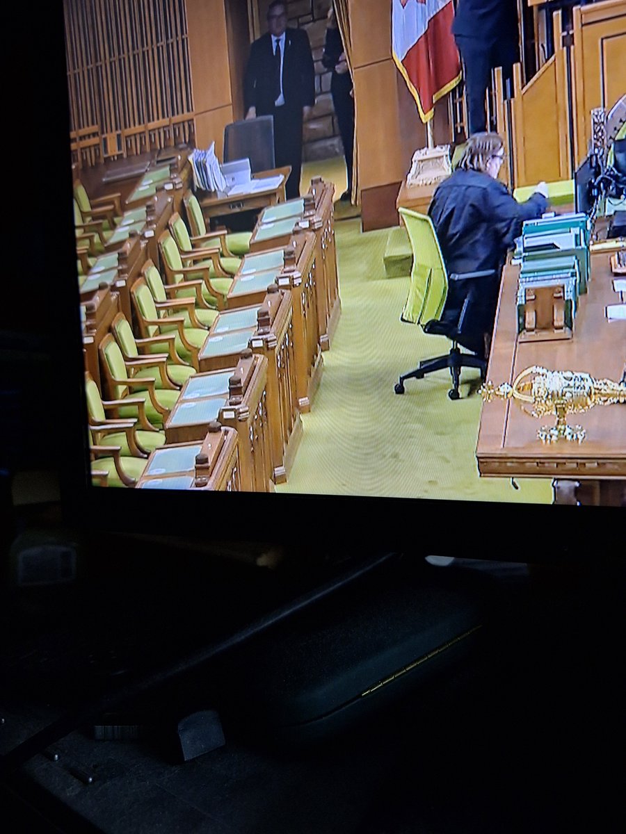 Day two of Parliament resuming after a 3 month vacation. No PM, no Liberal front bench.