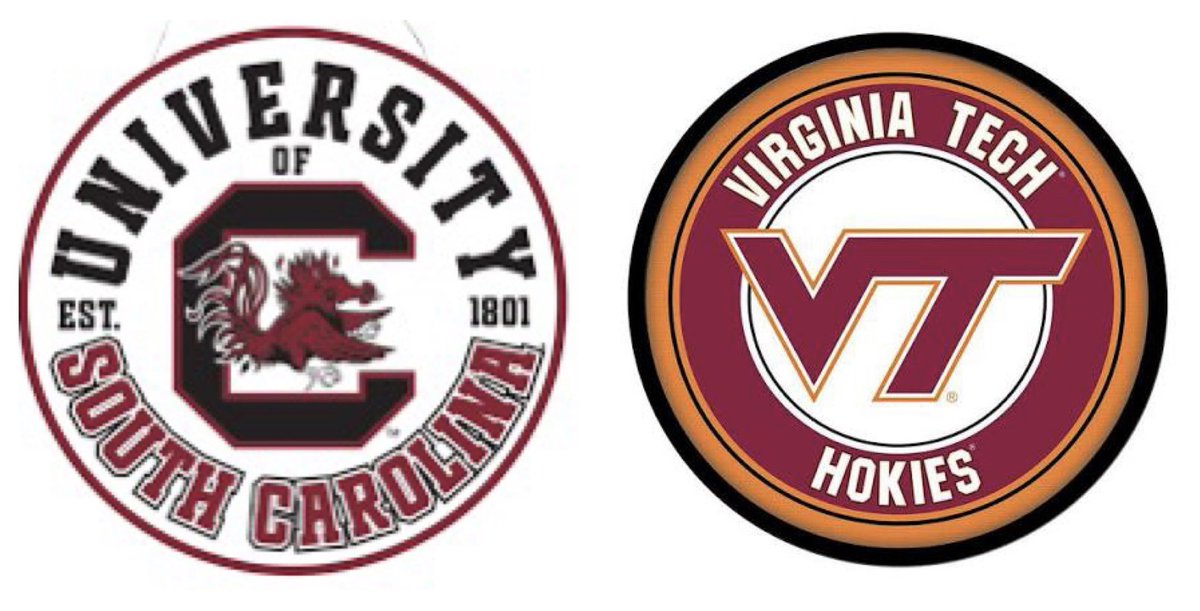 Thank you to the coaches from <a href="/GamecockWBB/">South Carolina Women's Basketball</a> and <a href="/HokiesWBB/">Virginia Tech Women's Basketball</a> for coming to our practice &amp; recruiting our players. We really appreciate it. Have a great upcoming season.