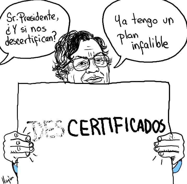 Lo que nos tiene mal es el idioma:

Legal-Ilegal
Estufas-Estafas
Certificar-Descertificar
