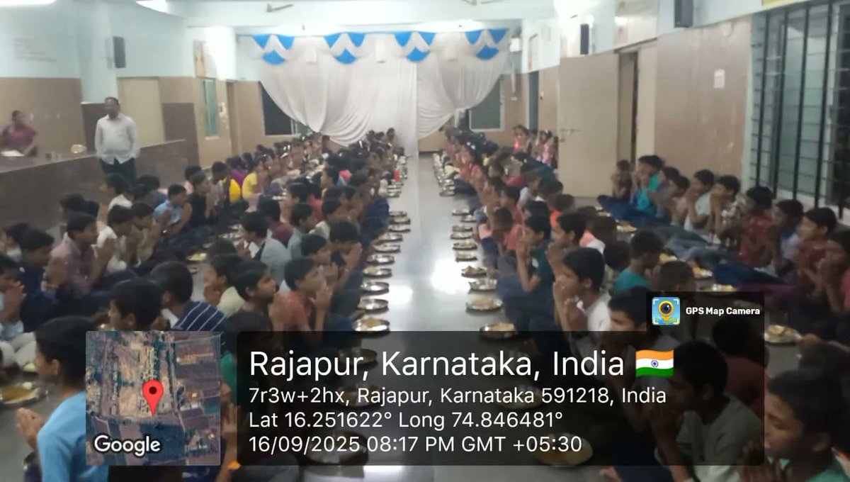 Dinner photos  #SocialAudit_SWDMeals #SocialWelfare_Karnataka