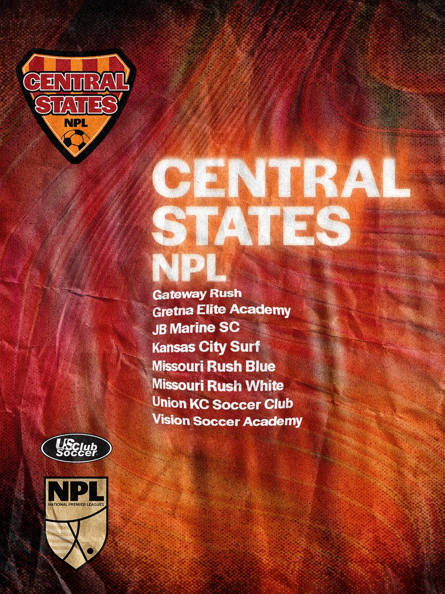 Central States NPL’s lineup for the 2025-26 season 🌟

#GoldStandard