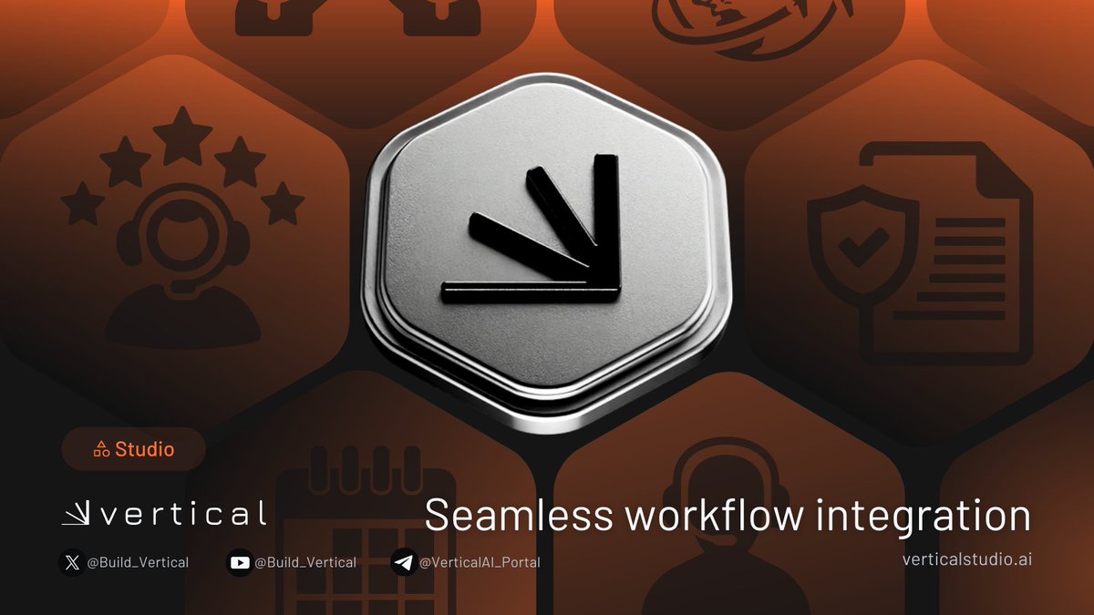 Build_Vertical's tweet image. AI made for your specific tasks, in minutes

Vertical Studio will seamlessly integrate into your daily workflow 🟧

◻️ Finally use your messy data

Build a model tailored to your exact needs by using any data you have on hand

Tailored model = faster task completion ✅

◻️ Keep…