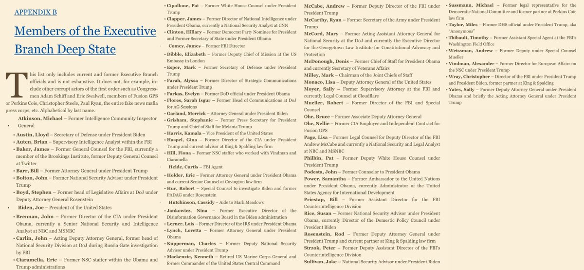 (Kash Patel does have an enemies list)