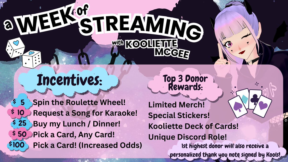 kooliette_vt's tweet photo. All this is leading to my birthday stream on September 26th! 🎂
I'll be doing a karaoke stream with songs requested by donors! 🎶
You should definitely come stop by!! 🥰
All this and more at https://t.co/fQUedK8awo https://t.co/bUbhUglM09