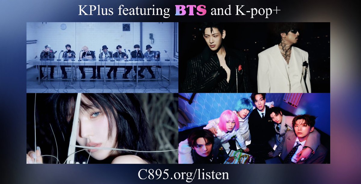 ReallyAcesFox's tweet image. Tonight we celebrate #KPLUS' 5th Anniversary and DJ Drew's Bday!! 💜

With #BTS, #JHOPE, #JIN, #JIMIN, #RM, #AgustD &amp;amp; #Woosung, #JUNGKOOK, #V

#MONSTAX, #StrayKids, #CHANYEOL, #WENDY, #BamBam, #YUQI, and #WONHO!

Tune in Tue Sept 16th 11pm PT / 3pm KST c895.org/listen! 💜