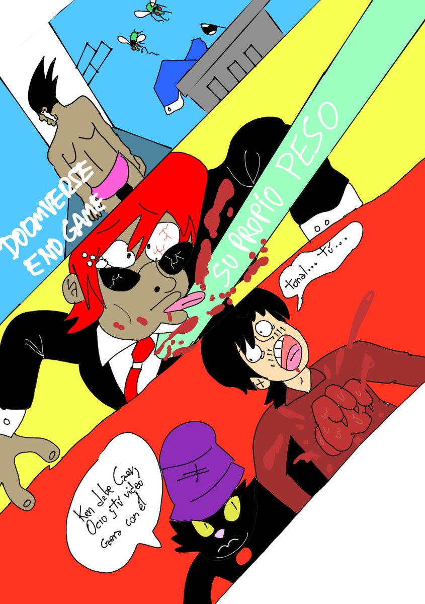 Goddynamite's tweet photo. The end Game Doomverse afermatch #Doomverse fall of villains https://t.co/yDY2fZli2W